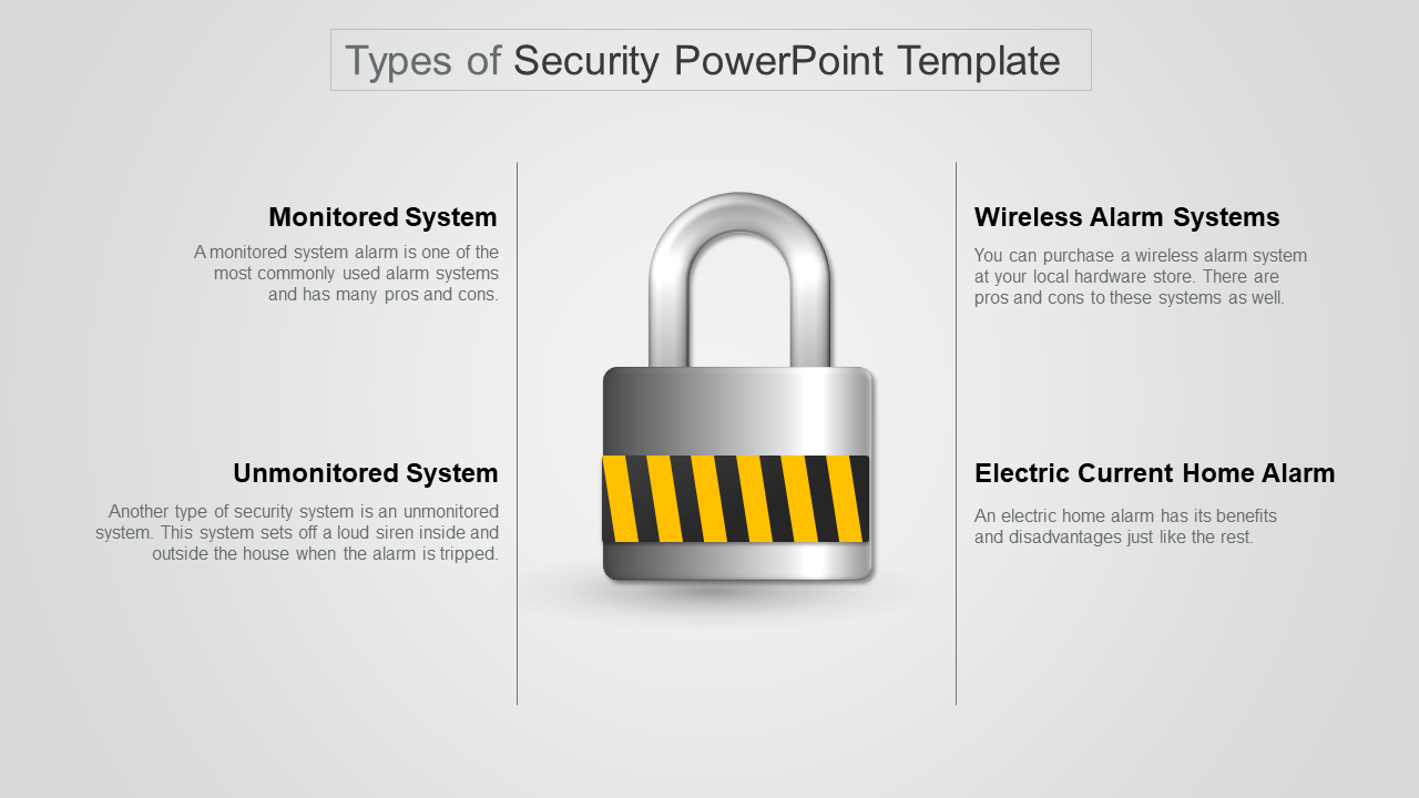 security powerpoint template